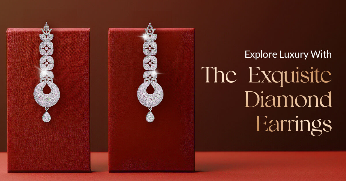 Explore Luxury With The Exquisite Diamond Earrings