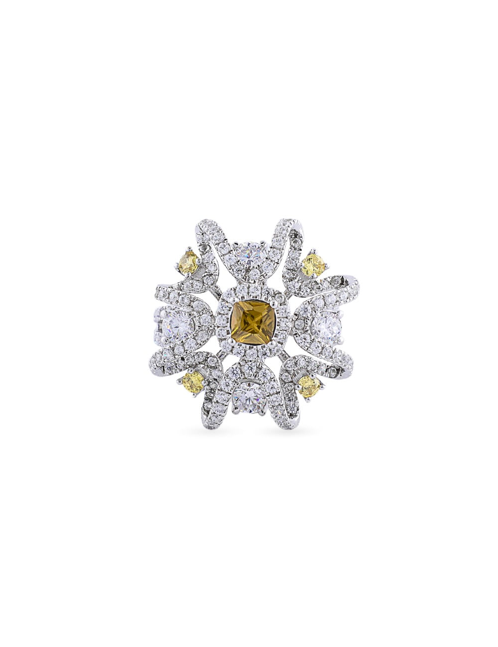 elegant dainty silver ring
