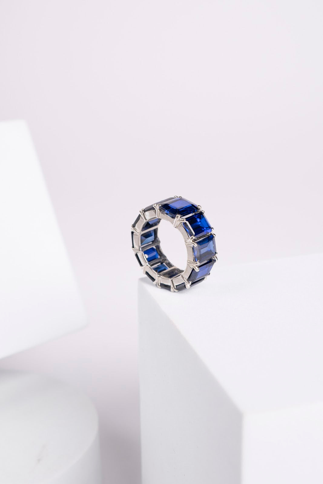 Blue Sapphire Band