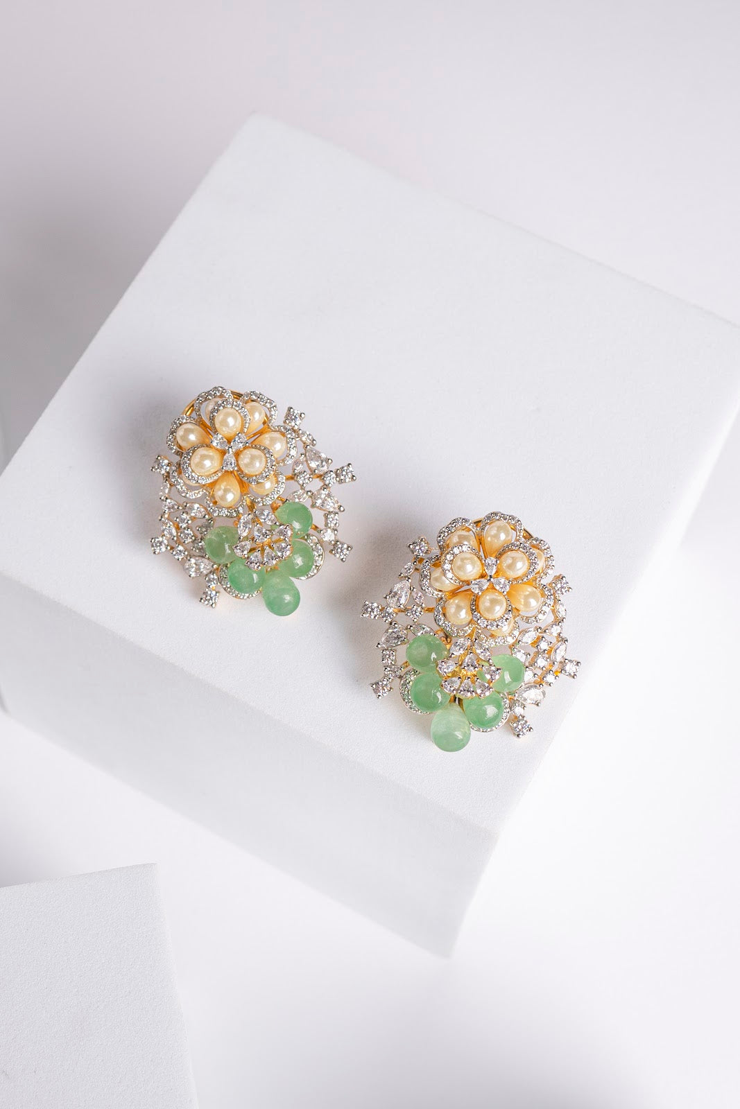 elegant Coral Stud Earring