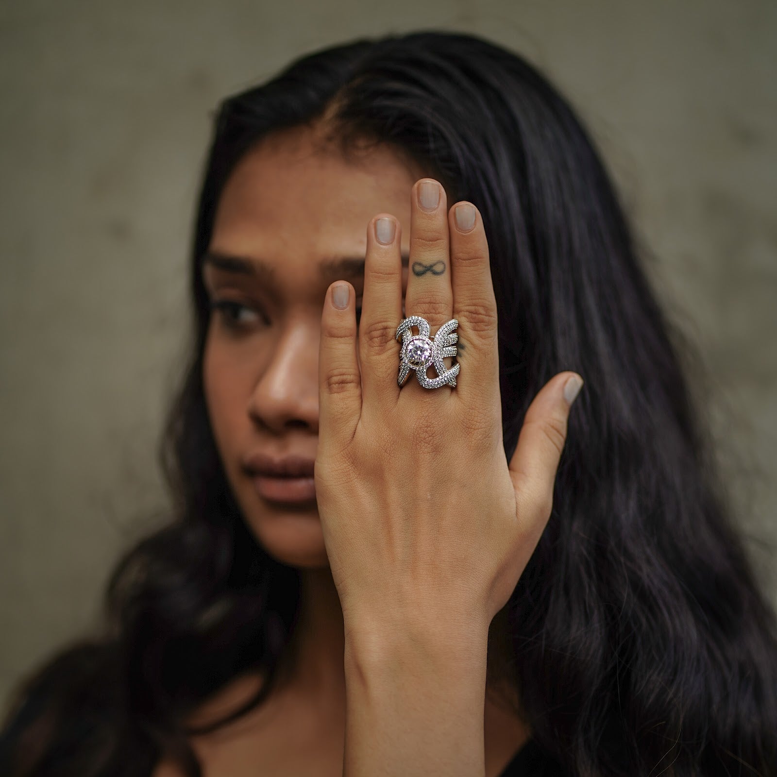 multiple band finger ring