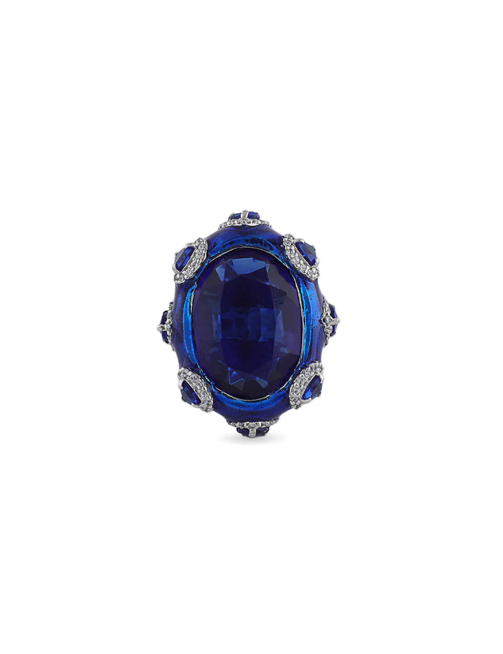 blue stone ring