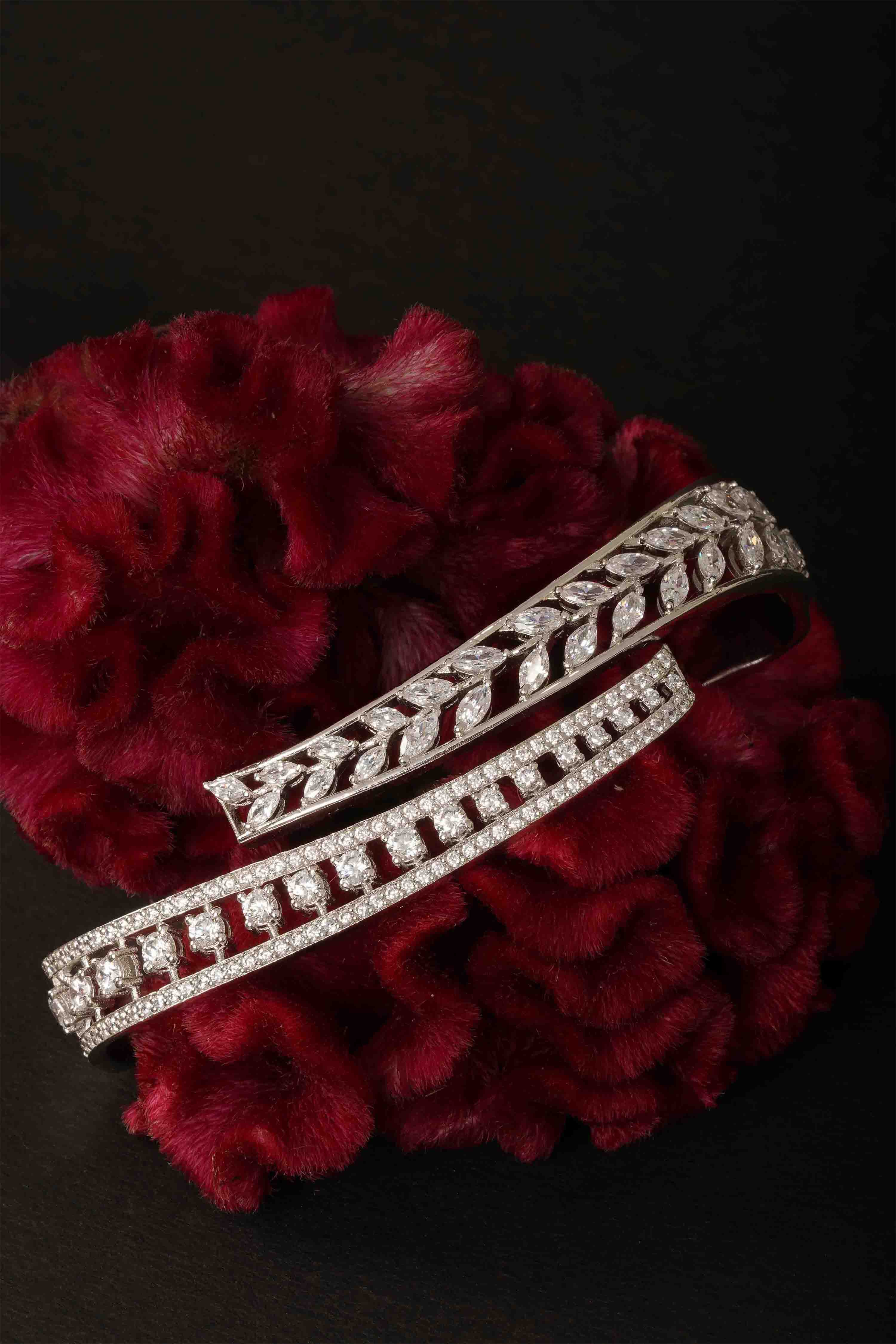 Dual Harmony Diamond Bracelet