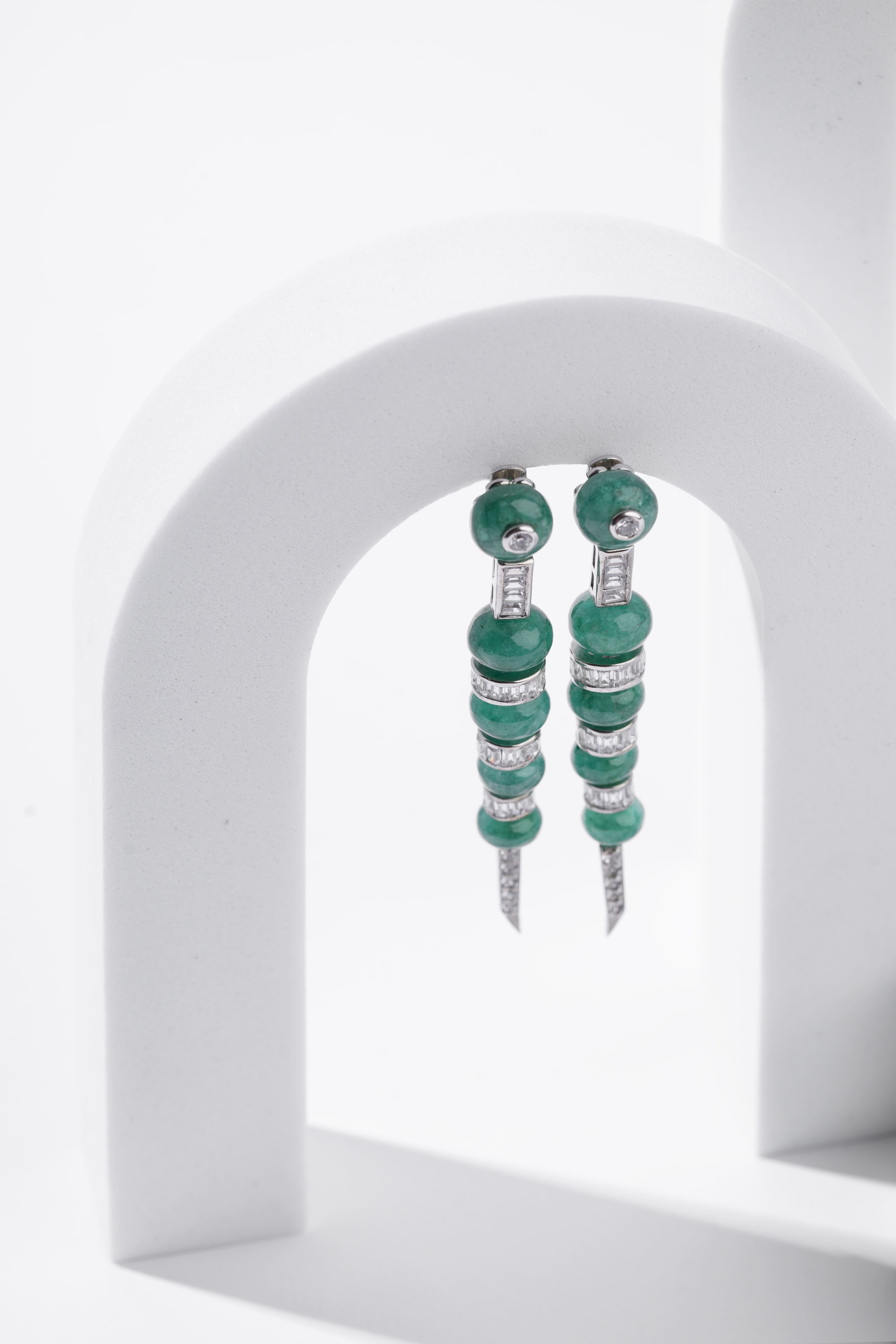 green drop danglers