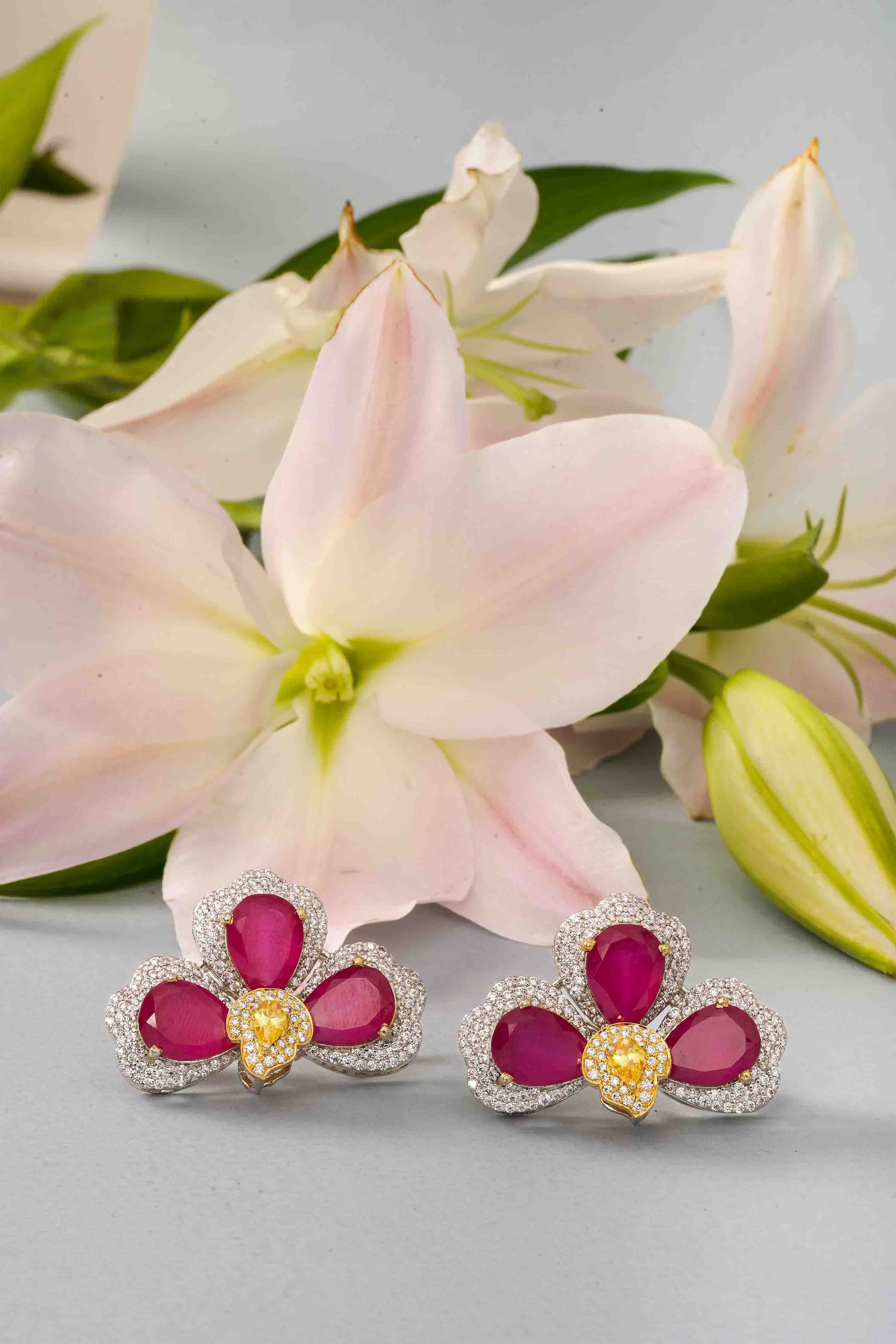 Orchid Bloom Earrings