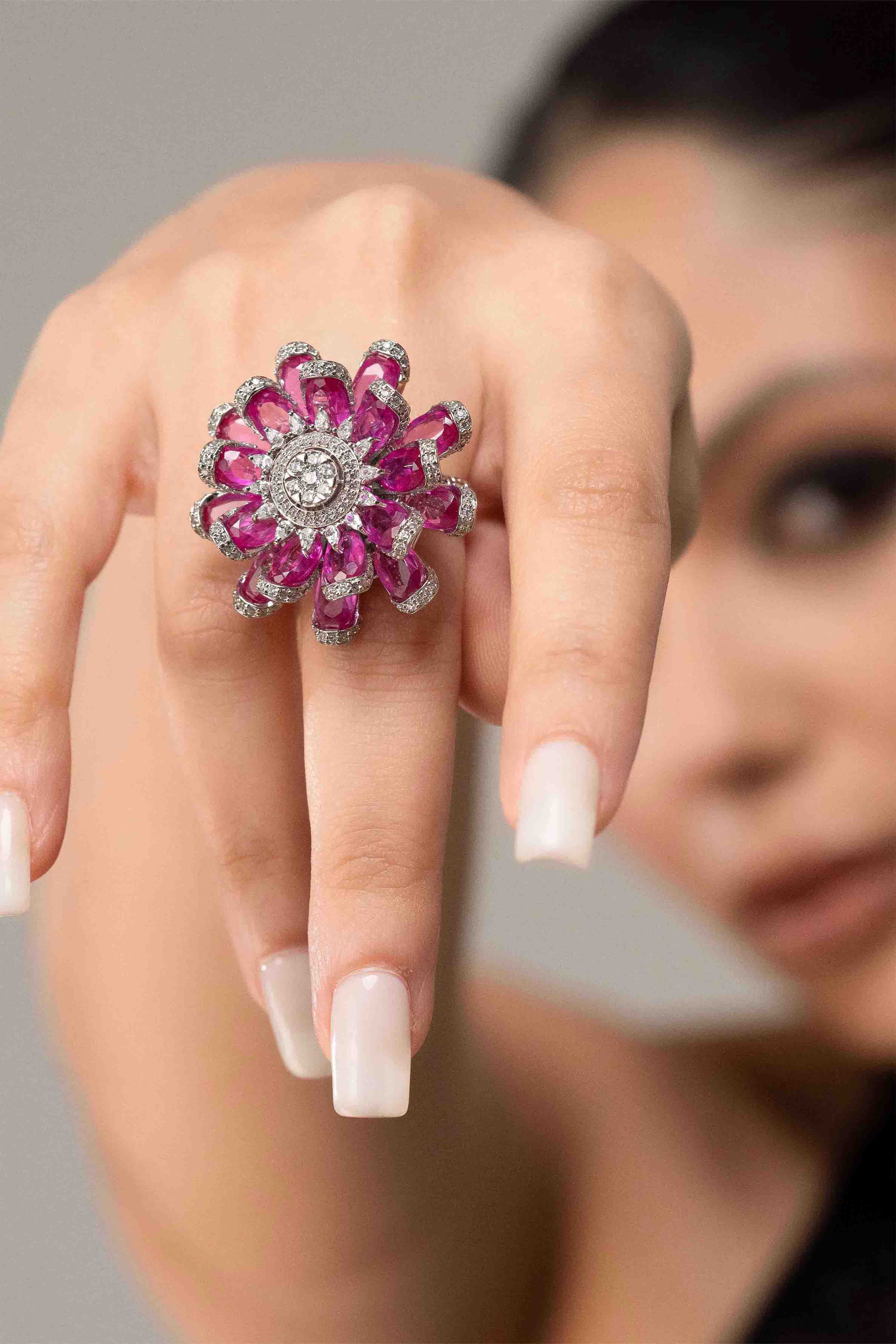 Lotus Sun Ring