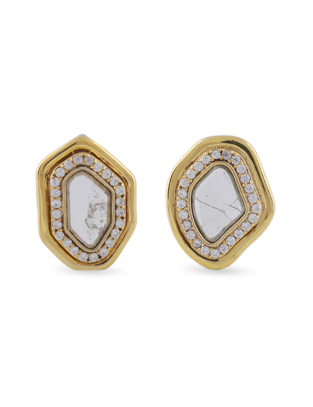 Polki Stud Earring