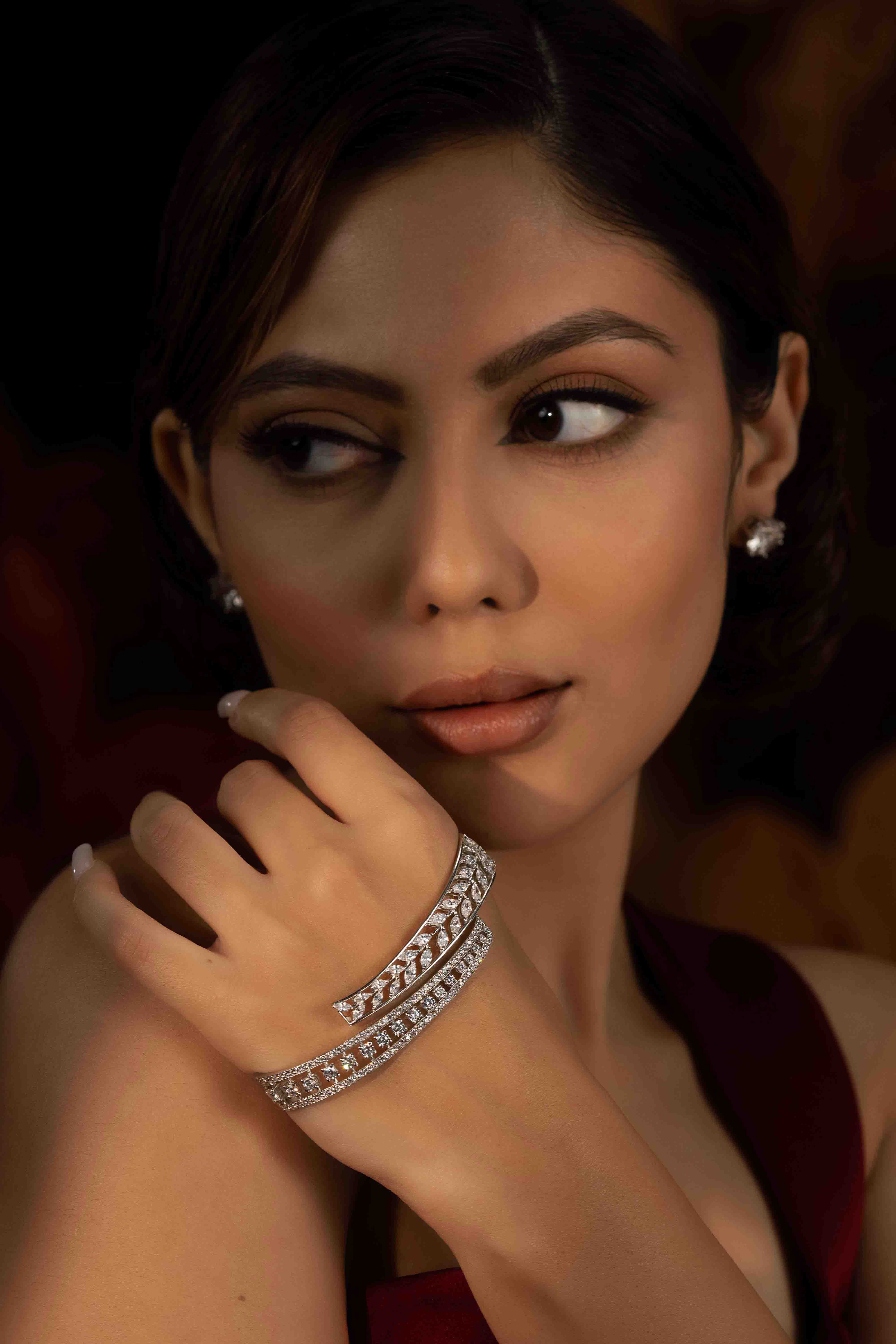 Dual Harmony Diamond Bracelet