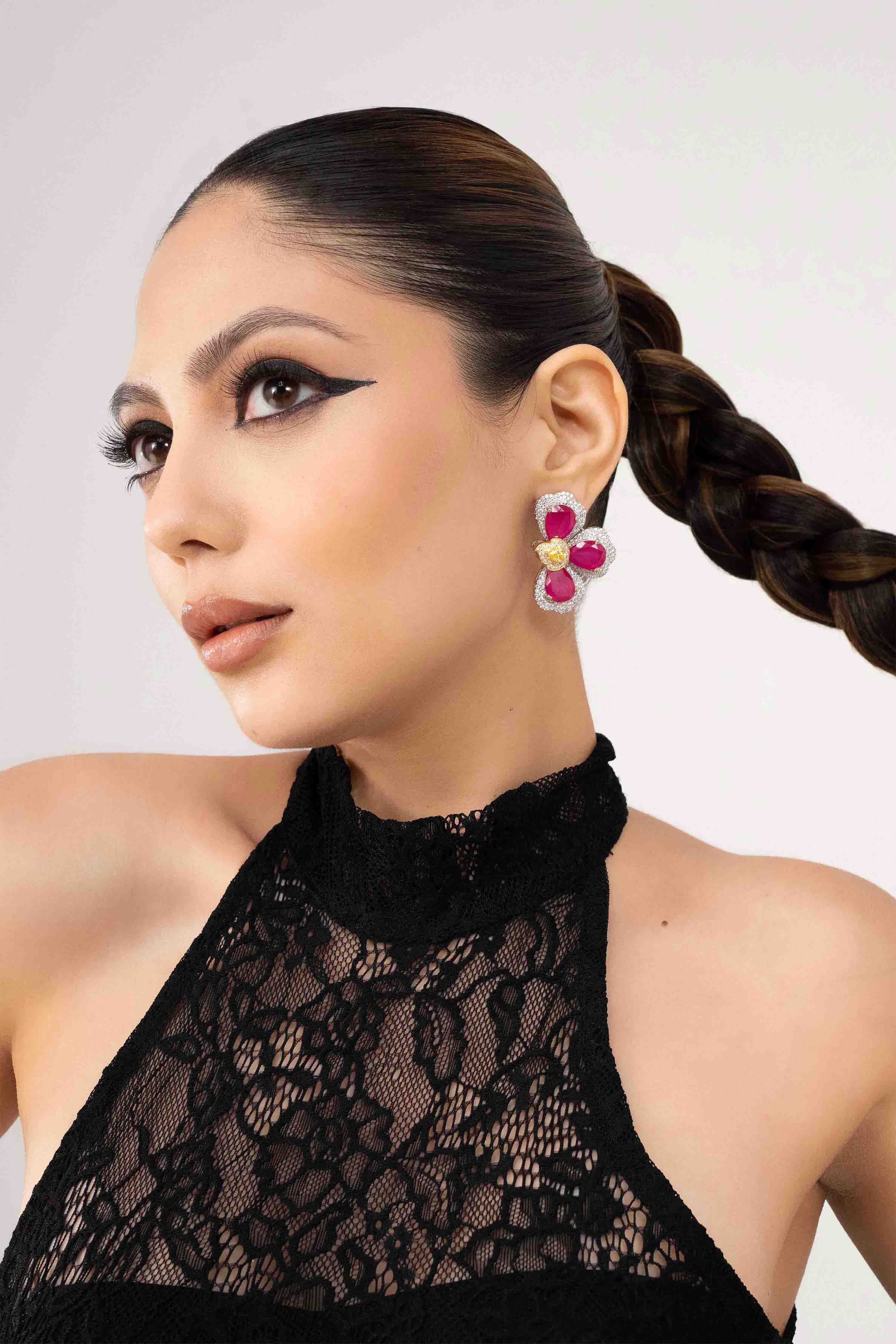 Orchid Bloom Earrings