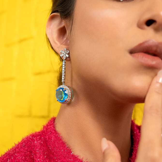 The Fragrant Love Drop Earrings | BlueStone.com